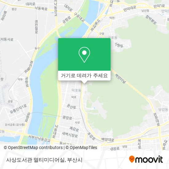 사상도서관 멀티미디어실 지도