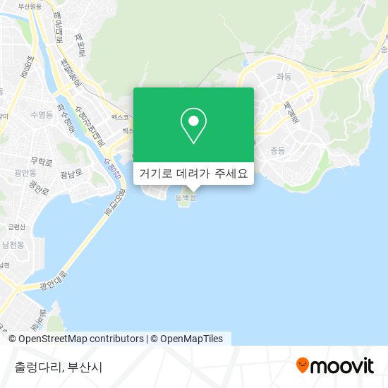 출렁다리 지도
