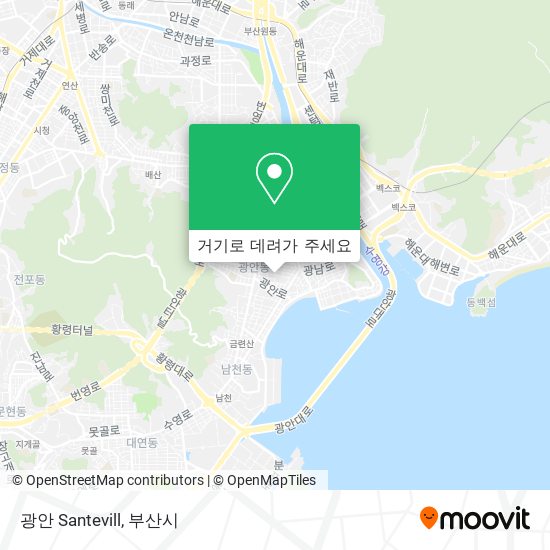 광안 Santevill 지도