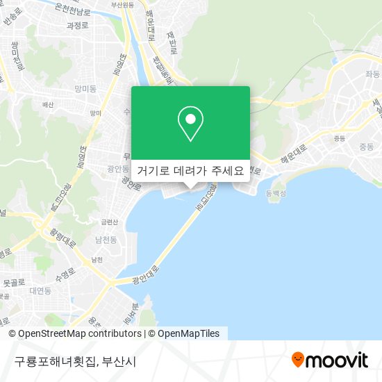 구룡포해녀횟집 지도