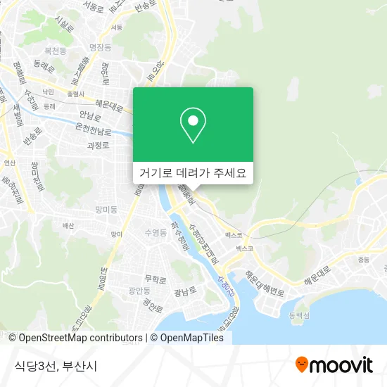 식당3선 지도