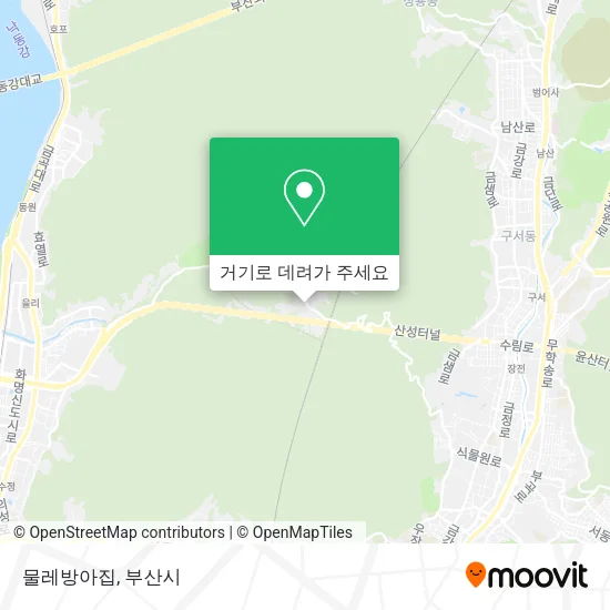 물레방아집 지도