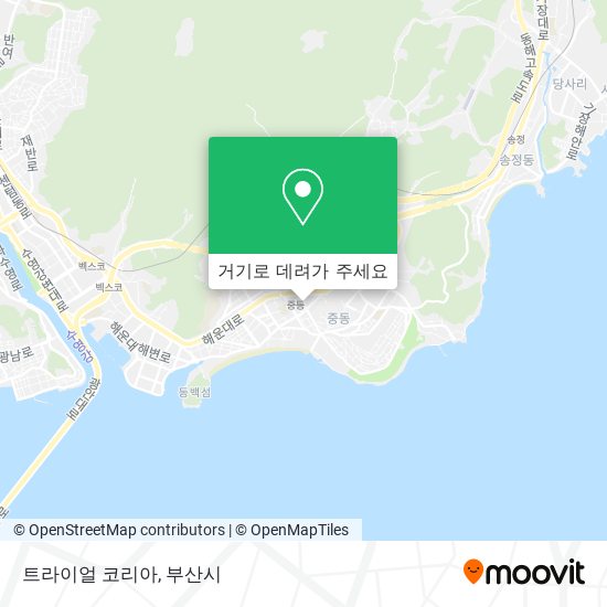 트라이얼 코리아 지도