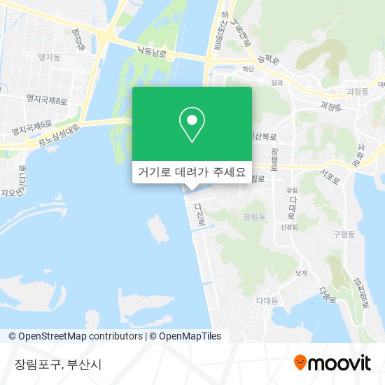 장림포구 지도