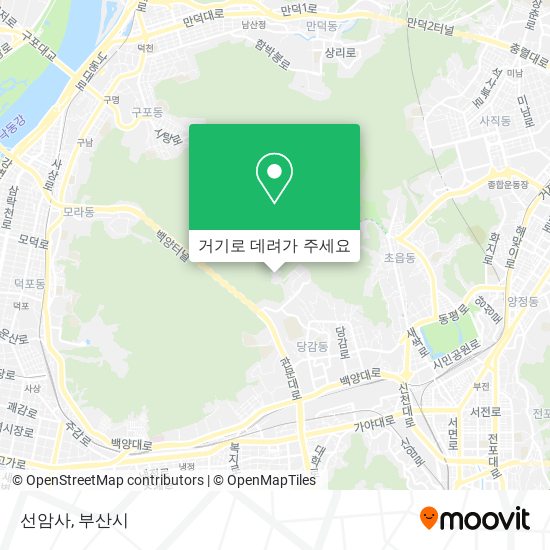 선암사 지도