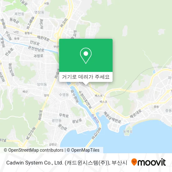 Cadwin System Co., Ltd. (캐드윈시스템(주)) 지도