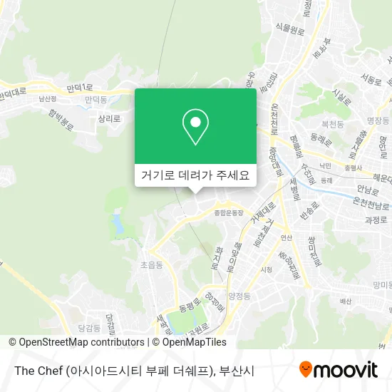 The Chef (아시아드시티 부페 더쉐프) 지도