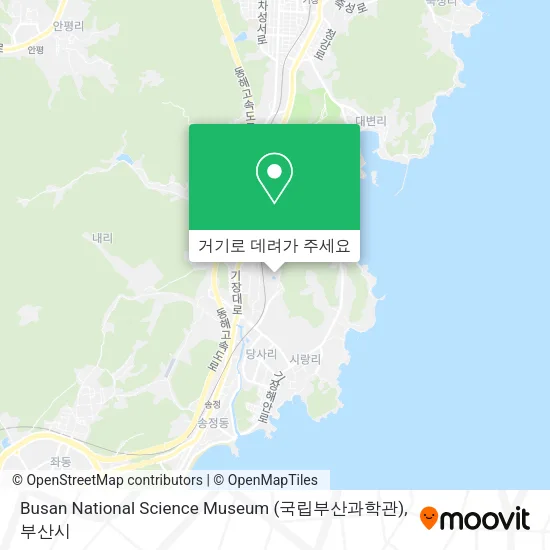 Busan National Science Museum (국립부산과학관) 지도