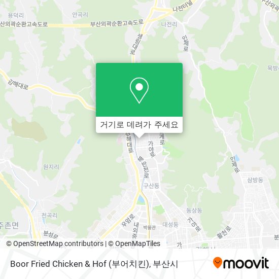 Boor Fried Chicken & Hof (부어치킨) 지도