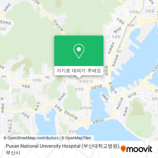 Pusan National University Hospital (부산대학교병원) 지도