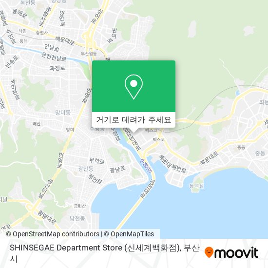 SHINSEGAE Department Store (신세계백화점) 지도
