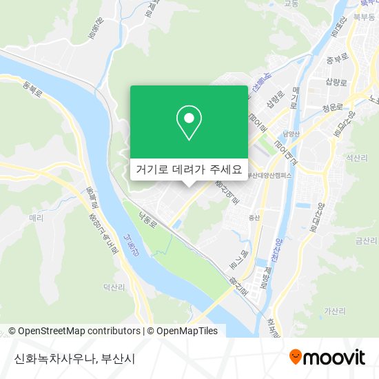 신화녹차사우나 지도