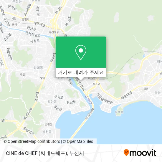 CINE de CHEF (씨네드쉐프) 지도