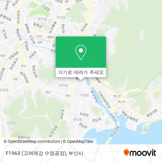 F1963 (고려제강 수영공장) 지도
