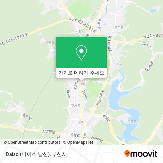 Daiso (다이소 남산) 지도