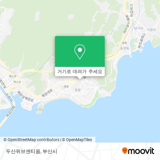 두산위브센티움 지도
