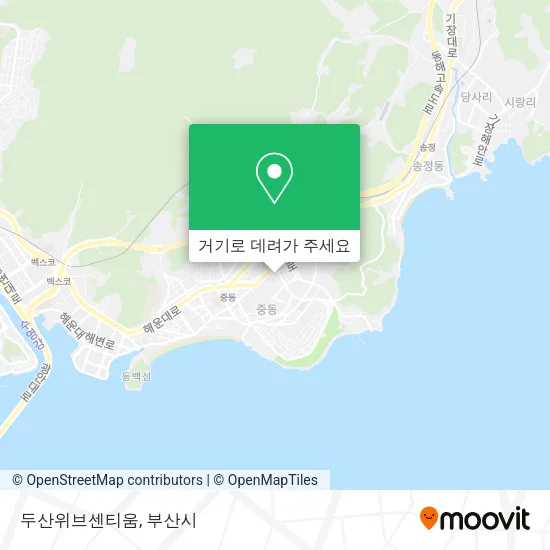 두산위브센티움 지도