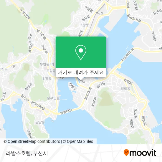 라발스호텔 지도