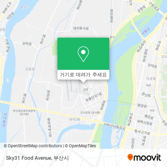 Sky31 Food Avenue 지도