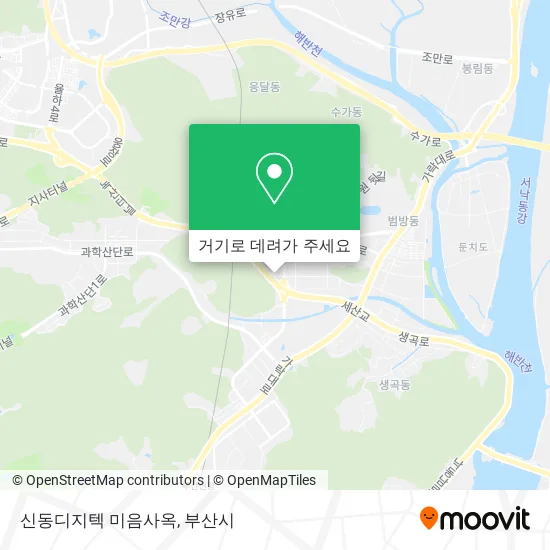 신동디지텍 미음사옥 지도