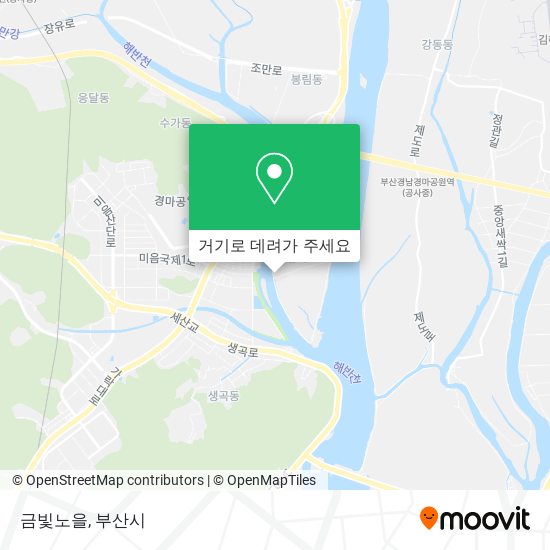 금빛노을 지도