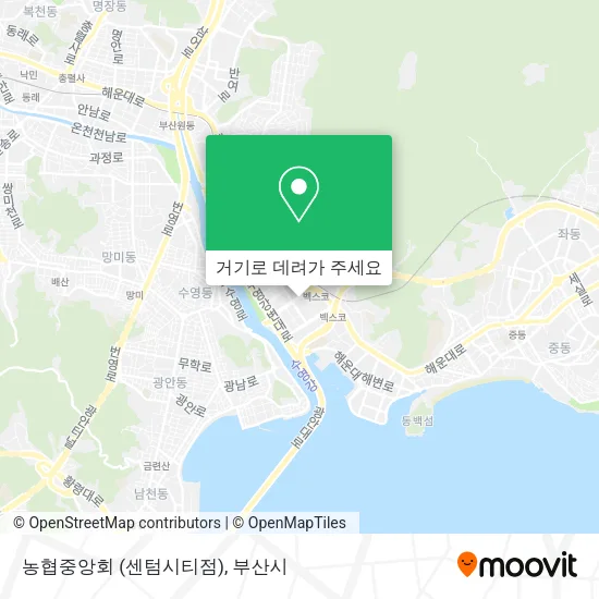 농협중앙회 (센텀시티점) 지도