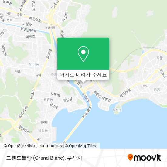 그랜드블랑 (Grand Blanc) 지도