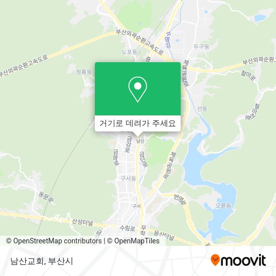 남산교회 지도