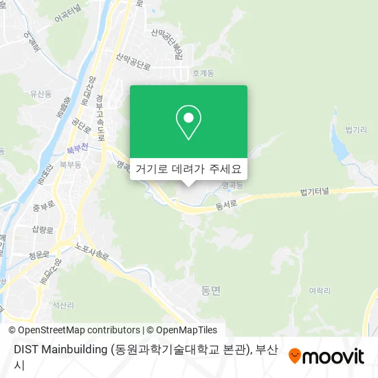 DIST Mainbuilding (동원과학기술대학교 본관) 지도