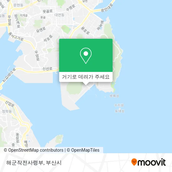 해군작전사령부 지도