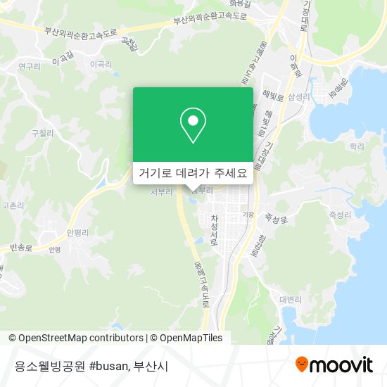 용소웰빙공원 #busan 지도
