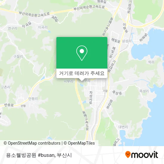 용소웰빙공원 #busan 지도