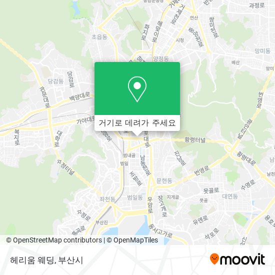 헤리움 웨딩 지도