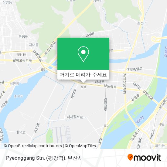 Pyeonggang Stn. (평강역) 지도