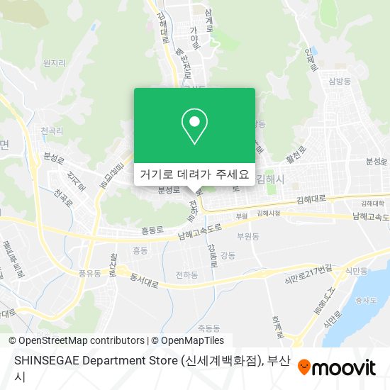 SHINSEGAE Department Store (신세계백화점) 지도