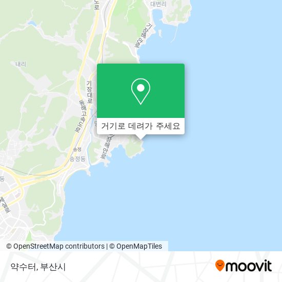 약수터 지도