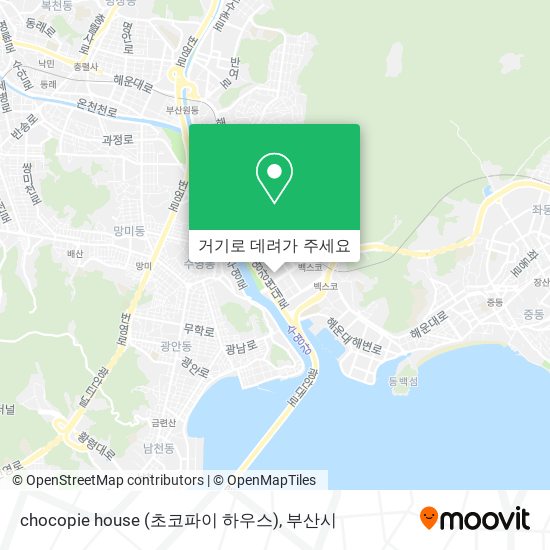 chocopie house (초코파이 하우스) 지도