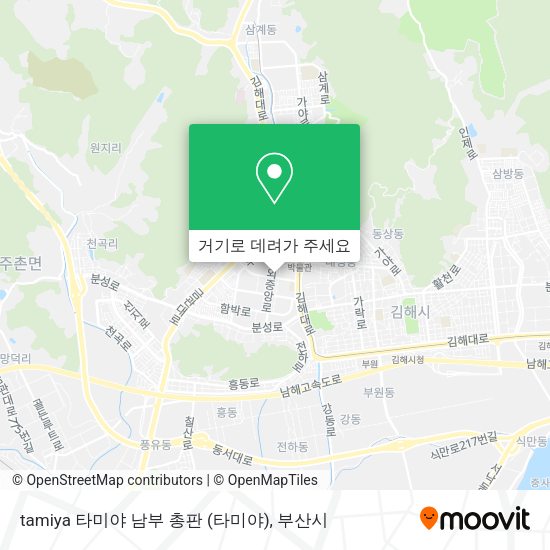 tamiya 타미야 남부 총판 지도