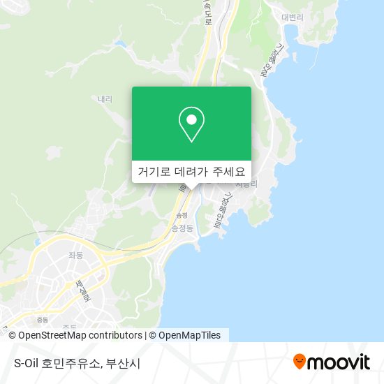 S-Oil 호민주유소 지도