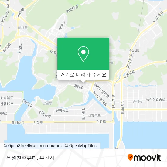 용원진주뷰티 지도