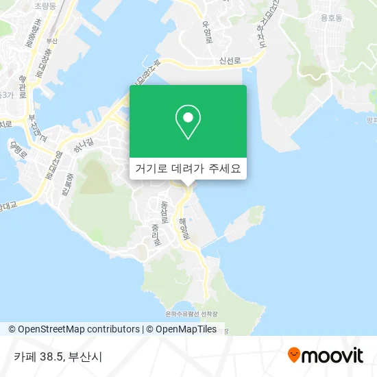카페 38.5 지도