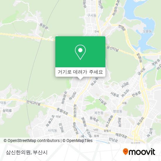 삼신한의원 지도