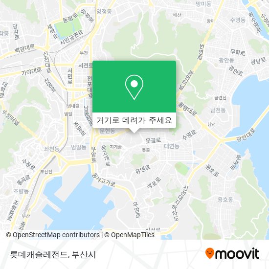 롯데캐슬레전드 지도