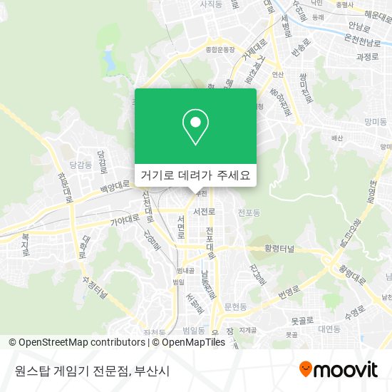 원스탑 게임기 전문점 지도
