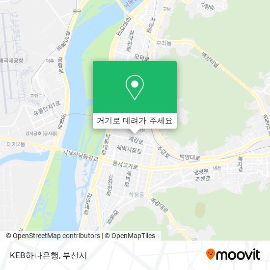 KEB하나은행 지도