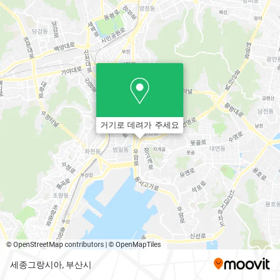 세종그랑시아 지도