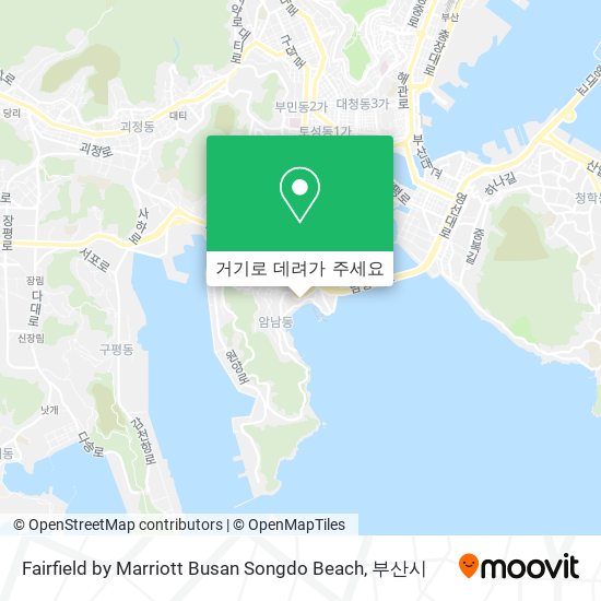 Fairfield by Marriott Busan Songdo Beach 지도