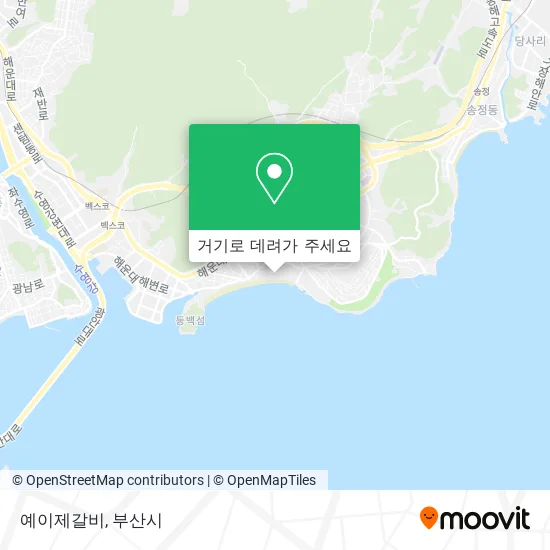 예이제갈비 지도