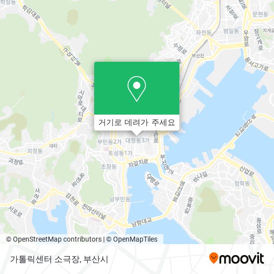 가톨릭센터 소극장 지도