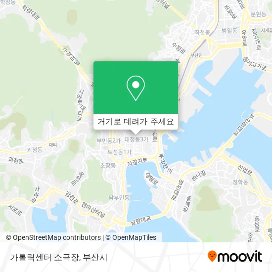 가톨릭센터 소극장 지도